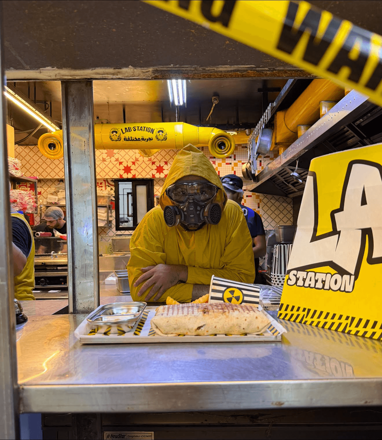 Comptoir de service Lab Station